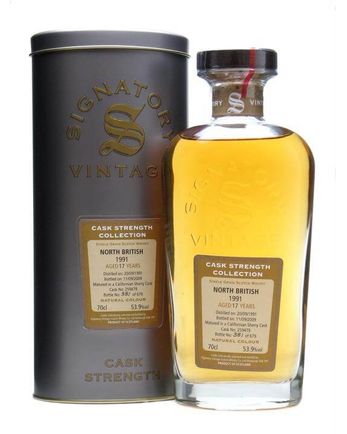 North British 1991 17年 Californian Sherry Cask Signatory