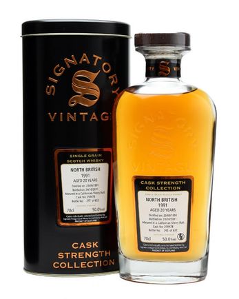 North British 1991 20年 Californian Sherry Cask Signatory