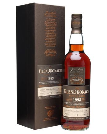 Glendronach 1993 19年 Oloroso Sherry Butt #536