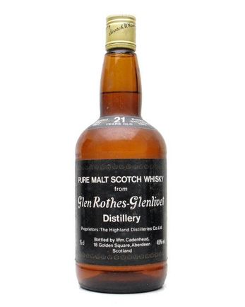 Glenrothes 1961 21年 Cadenhead's