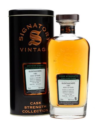 Glentauchers 1981 30年 Cask #1050 Signatory