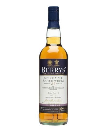 Glenturret 34年 Cask #1 Berry Bros & Rudd