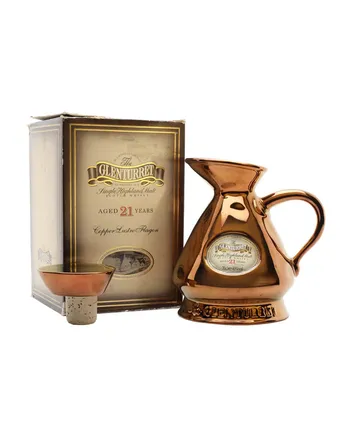 Glenturret 21年 Gold Ceramic Jug