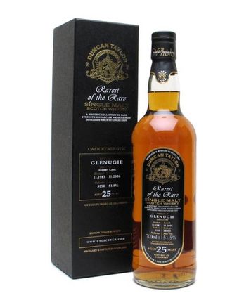 Glenugie 1981 25年 51.5 Sherry Cask Duncan Taylor Rarest of the Rare