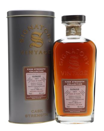 Glenugie 1977 31年 Oloroso Finish Signatory Cask Strength Collection