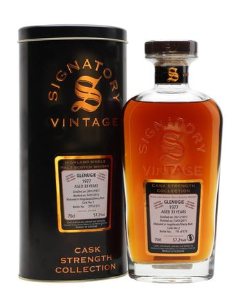 Glenugie 1977 33年 Oloroso Finish Signatory