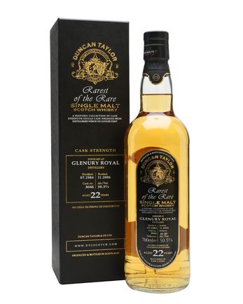 Glenury Royal 1984 22年 Duncan Taylor Rarest of the Rare