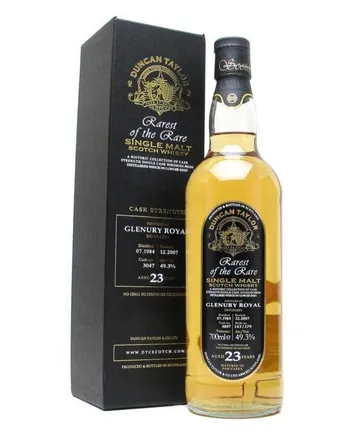 Glenury Royal 1984 23年 Duncan Taylor Rarest of the Rare