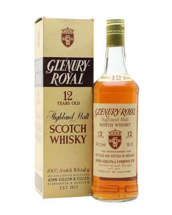 Glenury Royal 12年 Bottled 1970s