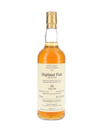 Highland Park 1962 24年 Independent Bottling