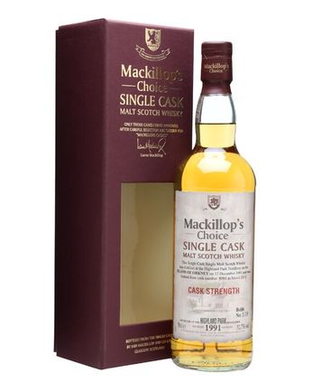 Highland Park 1991 10年 Cask #8091 Mackillop's Choice