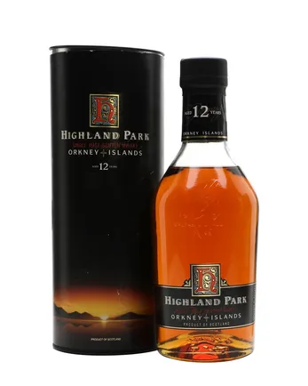 Highland Park 12年 Bottled 1990s (sunset packaging)