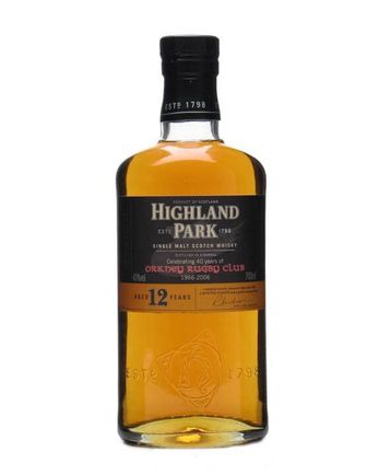 Highland Park 12年 Orkney Rugby Club