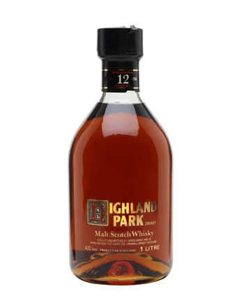 Highland Park 12年 Screenprinted Label