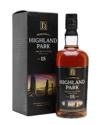 Highland Park 18年 Bottled 1990s (stones packaging)