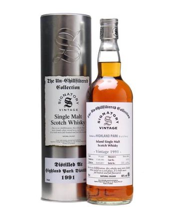 Highland Park 1991 19年 Un Chillfiltered Sherry Signatory Un-Chillfiltered Collection