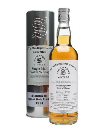 Highland Park 1991 20年 Cask #15118 Signatory Un-Chillfiltered Collection