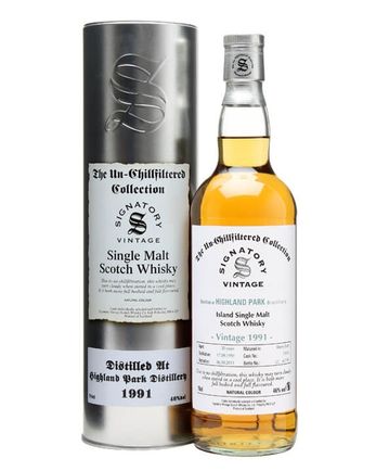 Highland Park 1991 20年 Sherry Butt #15116 Signatory Un-Chillfiltered Collection