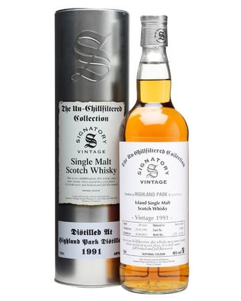 Highland Park 1991 20年 Sherry Butt Signatory Un-Chillfiltered Collection