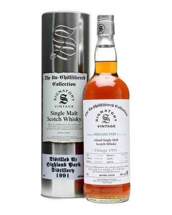Highland Park 1991 21年 Butt #1372 Signatory Un-Chillfiltered Collection