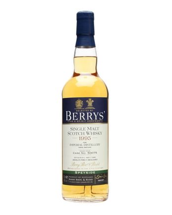 Imperial 1995 17年 Cask #50075 Berry Bros & Rudd