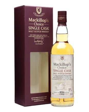 Imperial 1990 19年 Cask #11966 Mackillop's