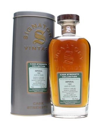 Imperial 1982 25年 Sherry Cask 3716 Signatory Cask Strength Collection