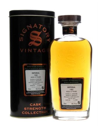 Imperial 1982 27年 Cask #3973 Signatory