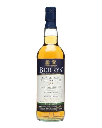 Inchgower 1982 30年 Cask 6985 Berry Bros & Rudd