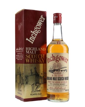 Inchgower 12年 Bottled 1980s Cream Red