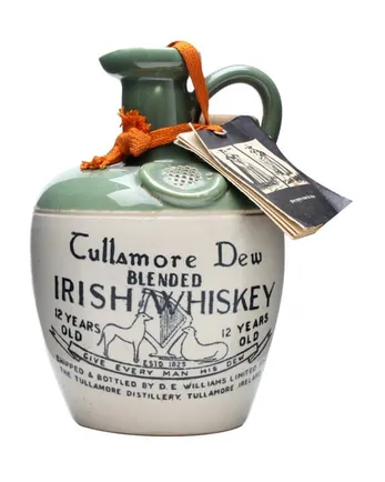 Tullamore Dew 12年 Ceramic Decanter Bottled 1960s