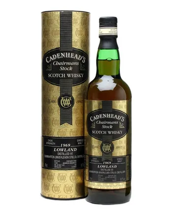 Dumbarton Inverleven 1969 30年 Cadenhead's