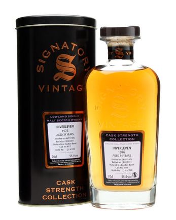Inverleven 1976 34年 Cask #4111 Signatory
