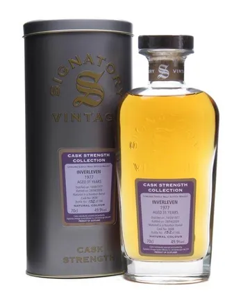 Inverleven 1977 31年 Signatory Cask Strength Collection