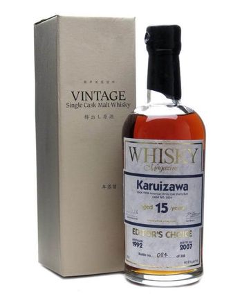 Karuizawa 1992 15年 Sherry Butt 3434 Whisky Mag