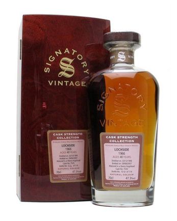 Lochside 1966 40年 Sherry Cask 7535 Signatory Cask Strength Collection
