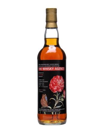 Lochside 1981 29年 The Whisky Agency flowers label