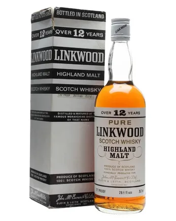 Linkwood 12年 Bottled 1970's 75cl