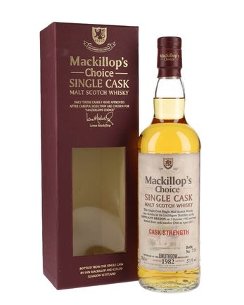 Linlithgow 1982 28年 Cask #2206 Mackillop's