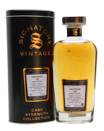 Linlithgow 1982 28年 Cask #2202 Signatory