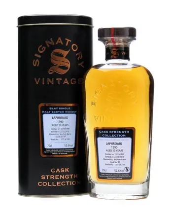 Laphroaig 1990 20年 Cask #85 Signatory Cask Strength Collection