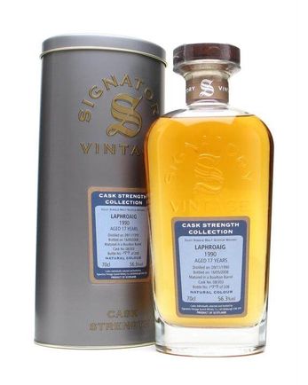 Laphroaig 1990 17年 Bourbon Cask Signatory
