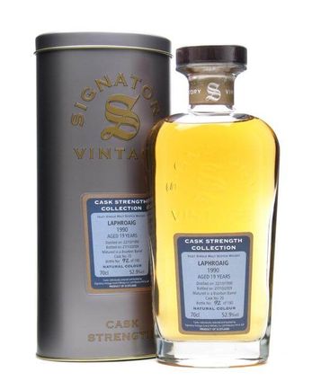 Laphroaig 1990 19年 Signatory