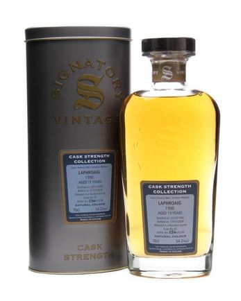 Laphroaig 1990 19年 Bourbon Barrel #67 Signatory
