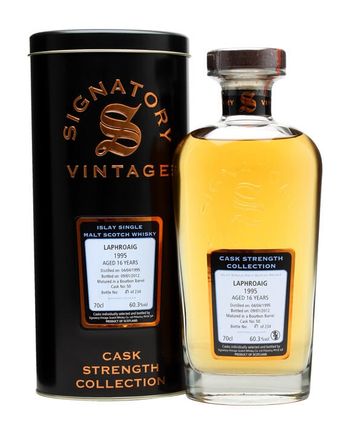 Laphroaig 1995 16年 Cask #50 Signatory Cask Strength Collection
