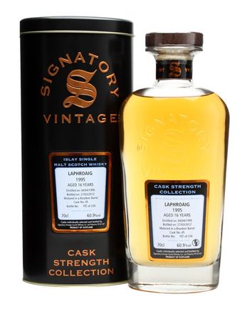 Laphroaig 1995 16年 Cask #45 Signatory Cask Strength Collection