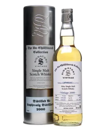 Laphroaig 2000 10年 Un Chillfiltered Collection Signatory Un-Chillfiltered Collection