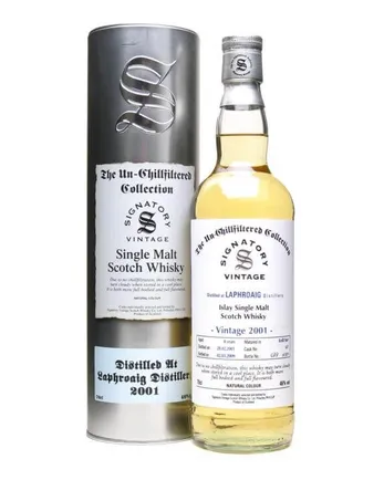 Laphroaig 2001 8年 Signatory Un-Chillfiltered Collection