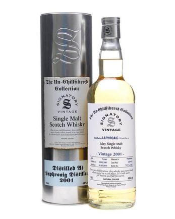 Laphroaig 2001 9年 Unchillfiltered Signatory Un-Chillfiltered Collection