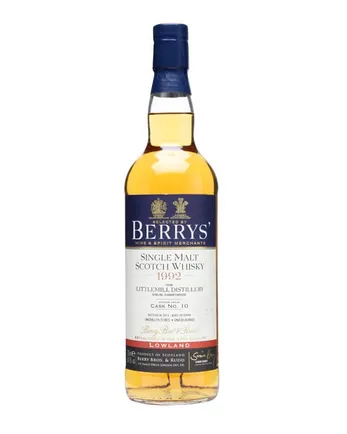 Littlemill 1992 20年 Cask #10 Berry Bros Berry Bros & Rudd